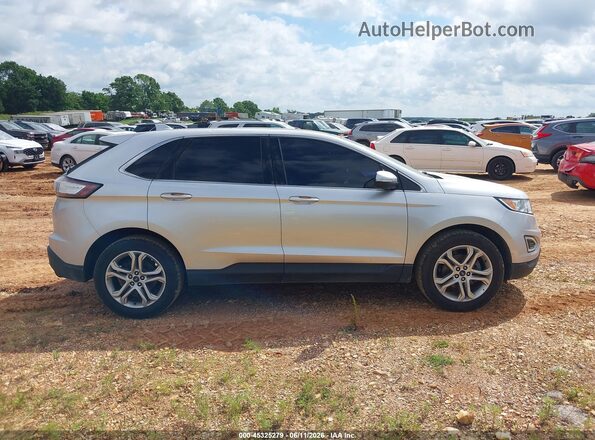 2FMPK3K9XHBB29231 2017 FORD EDGE Silver Widok wnętrza z tyłu