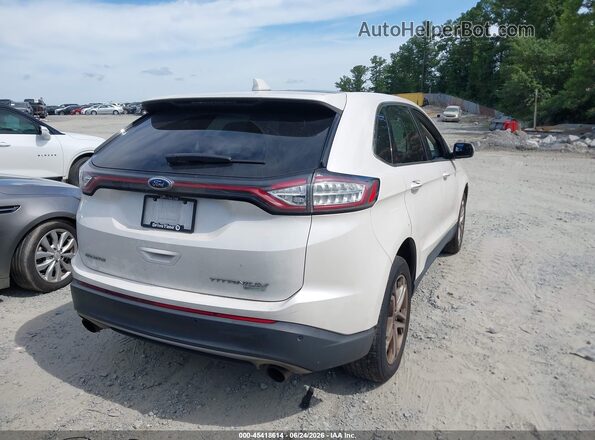 2FMPK3K9XHBB62195 2017 FORD EDGE White Задня права чверть