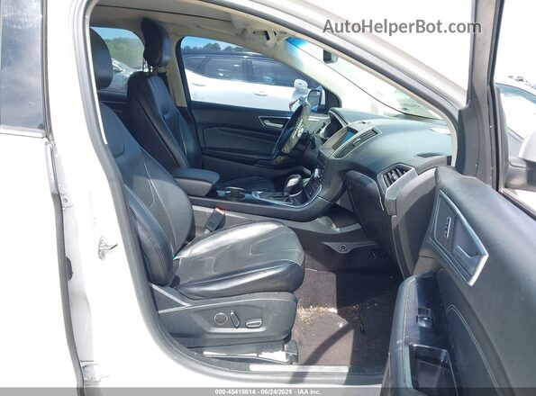 2FMPK3K9XHBB62195 2017 FORD EDGE White Вид салону спереду