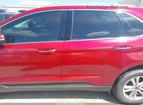 2FMPK3K9XKBC35069 2019 FORD EDGE Red Панорамний вид салону 360°