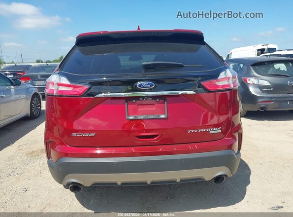 2FMPK3K9XKBC35069 2019 FORD EDGE Red 