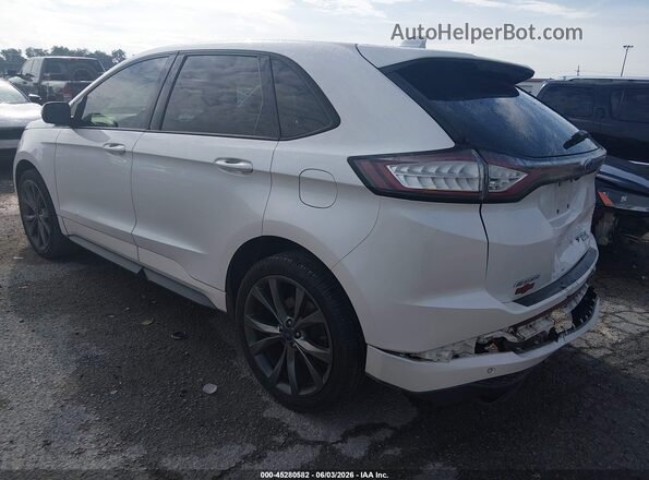 2FMPK4AP0HBB10399 2017 FORD EDGE Белый Задняя левая четверть
