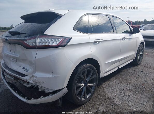 2FMPK4AP0HBB10399 2017 FORD EDGE Белый Задняя правая четверть