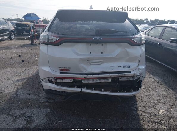 2FMPK4AP0HBB10399 2017 FORD EDGE Белый Вид спереди