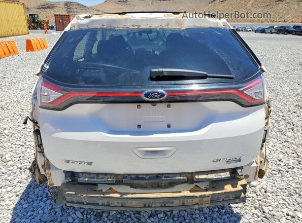 2FMPK4AP0JBC60955 2018 FORD EDGE White Widok z tyłu