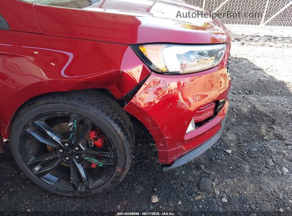 2FMPK4AP0KBC69415 2019 FORD EDGE Red Widok z przodu