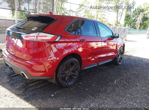 2FMPK4AP0KBC69415 2019 FORD EDGE Red Tył prawy