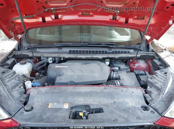 2FMPK4AP0KBC69415 2019 FORD EDGE Red Widok z tyłu