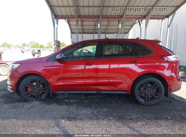 2FMPK4AP0KBC69415 2019 FORD EDGE Red Widok wnętrza 360 stopni