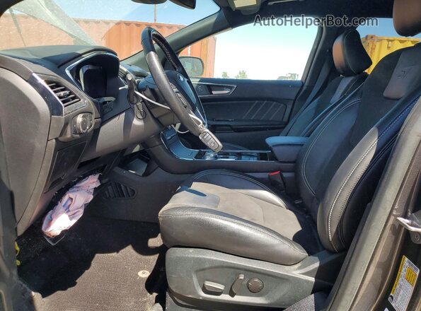 2FMPK4AP0LBB54749 2020 FORD EDGE Gray Front interior view