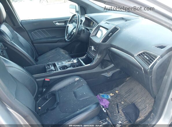 2FMPK4AP0LBB63113 2020 FORD EDGE Gray Widok wnętrza z przodu