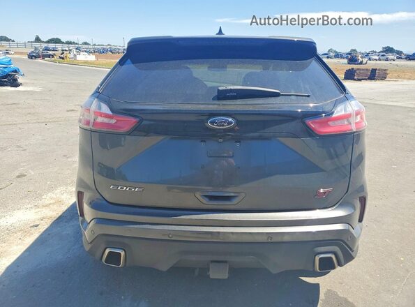 2FMPK4AP1KBC01656 2019 FORD EDGE Gray Vista trasera