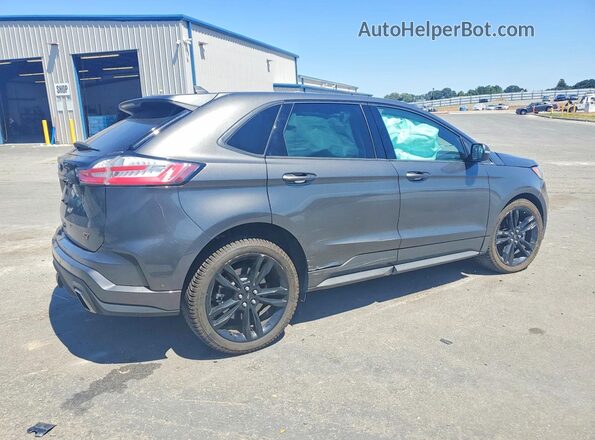 2FMPK4AP1KBC01656 2019 FORD EDGE Gray Trasero derecho
