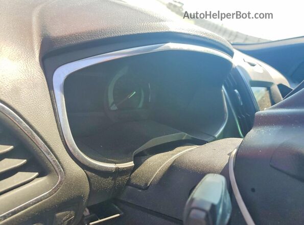 2FMPK4AP1KBC01656 2019 FORD EDGE Gray Vista del cuadro de instrumentos