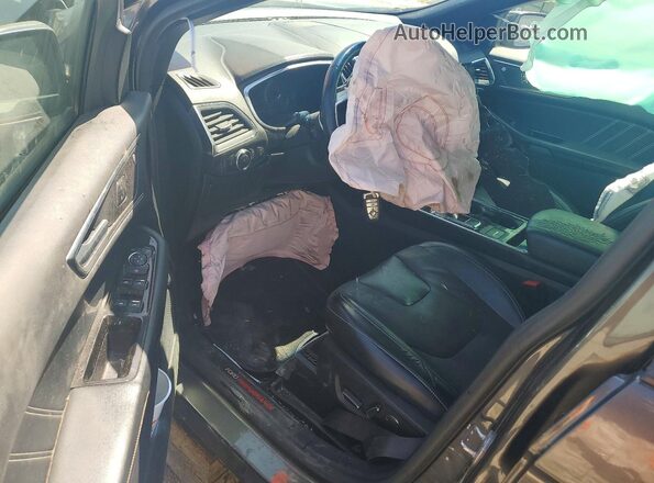 2FMPK4AP1KBC01656 2019 FORD EDGE Gray Vista del salpicadero