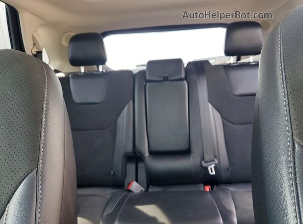 2FMPK4AP2HBC01142 2017 FORD EDGE Black უკანა სავარძლების ხედი