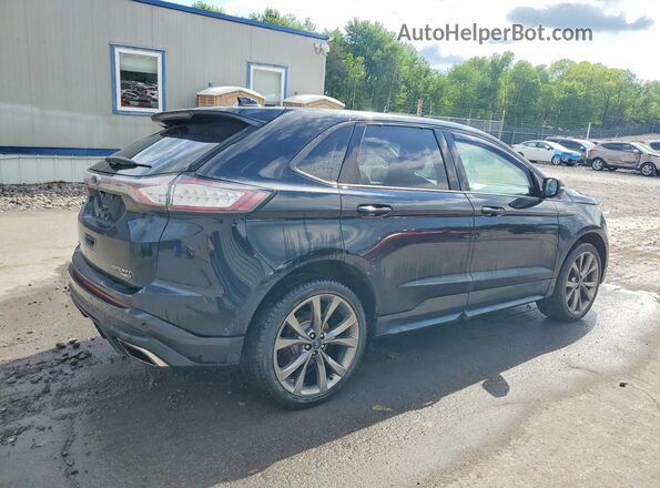 2FMPK4AP2HBC01142 2017 FORD EDGE Black უკანა მარჯვენა