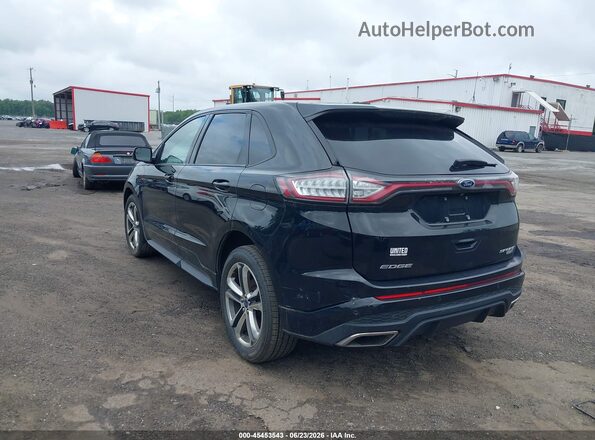 2FMPK4AP2JBC59676 2018 FORD EDGE Black Հետևի ձախ