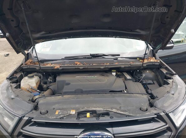 2FMPK4AP2JBC59676 2018 FORD EDGE Black Հետևի տեսք