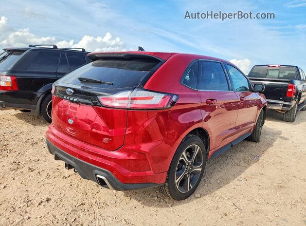 2FMPK4AP2NBA56244 2022 FORD EDGE Red Trasero derecho
