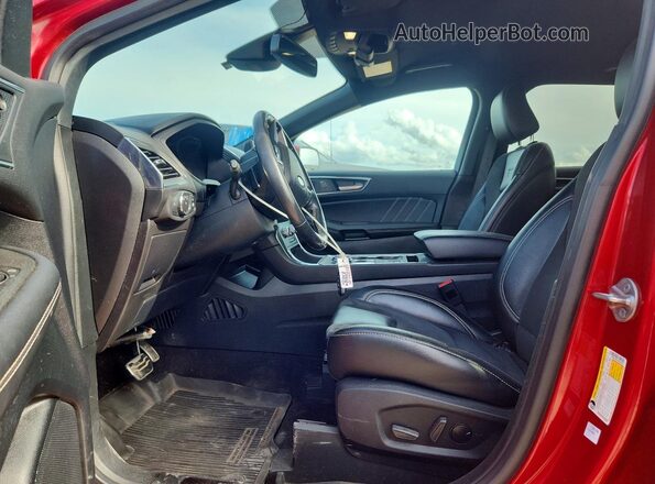 2FMPK4AP2NBA56244 2022 FORD EDGE Red Vista interior delantera