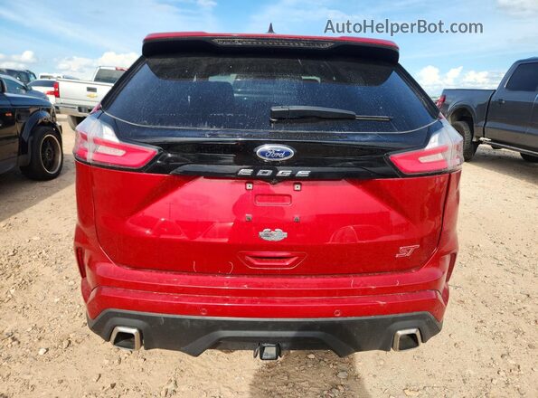 2FMPK4AP2NBA56244 2022 FORD EDGE Red Vista trasera
