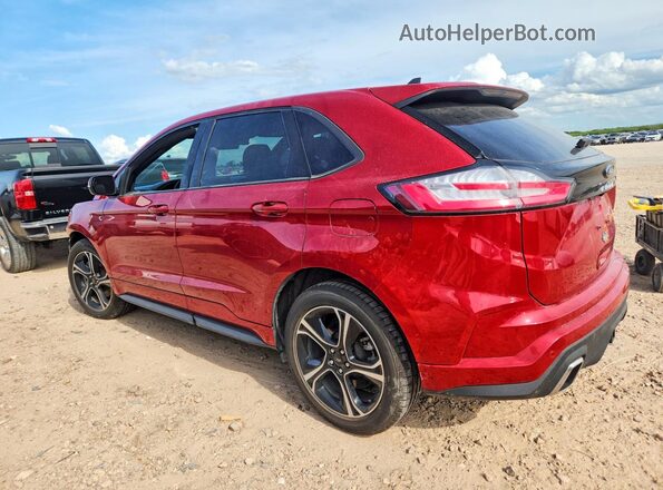 2FMPK4AP2NBA56244 2022 FORD EDGE Red Trasero izquierdo