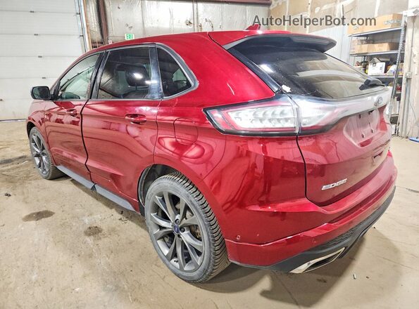 2FMPK4AP3HBB75067 2017 FORD EDGE Red 