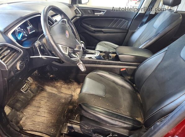 2FMPK4AP3HBB75067 2017 FORD EDGE Red 