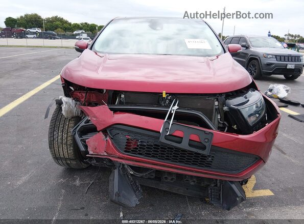 2FMPK4AP4HBC53243 2017 FORD EDGE Red Вид щитка приладів