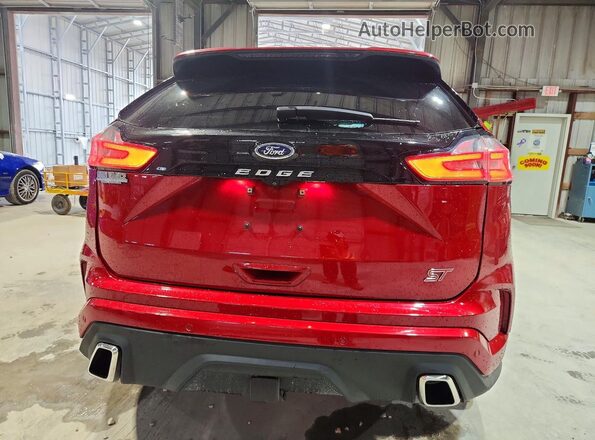 2FMPK4AP4PBA41375 2023 FORD EDGE Red Հետևի տեսք