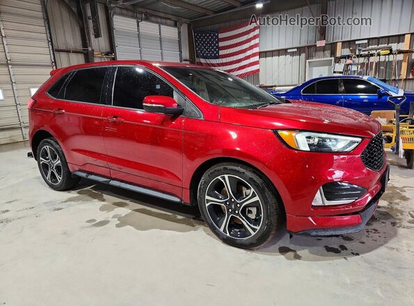 2FMPK4AP4PBA41375 2023 FORD EDGE Red Առջևի աջ