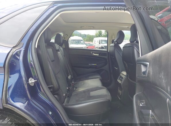 2FMPK4AP5GBB03205 2016 FORD EDGE Blue Вид наклейки з VIN-кодом