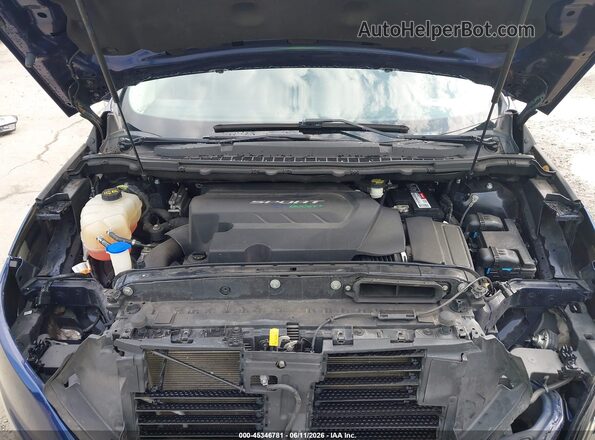 2FMPK4AP5GBB03205 2016 FORD EDGE Blue Вид ззаду