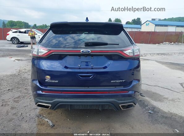 2FMPK4AP5GBB03205 2016 FORD EDGE Blue 
