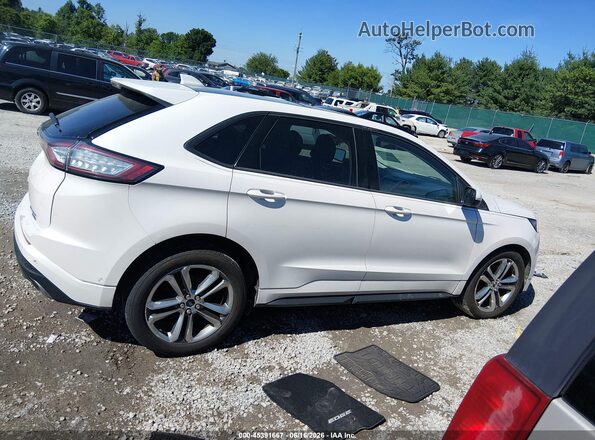 2FMPK4AP5GBB72203 2016 FORD EDGE White Vista interior de 360 grados