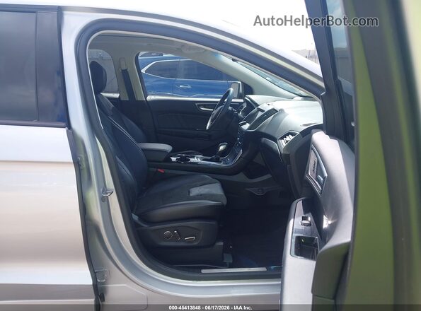 2FMPK4AP5GBB82553 2016 FORD EDGE Silver Widok wnętrza z przodu