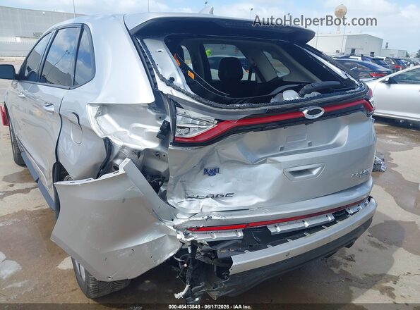 2FMPK4AP5GBB82553 2016 FORD EDGE Silver Widok z przodu