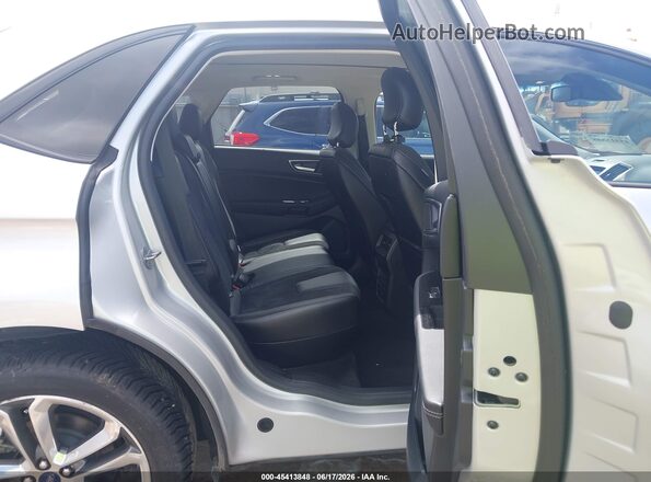 2FMPK4AP5GBB82553 2016 FORD EDGE Silver Widok naklejki z numerem VIN