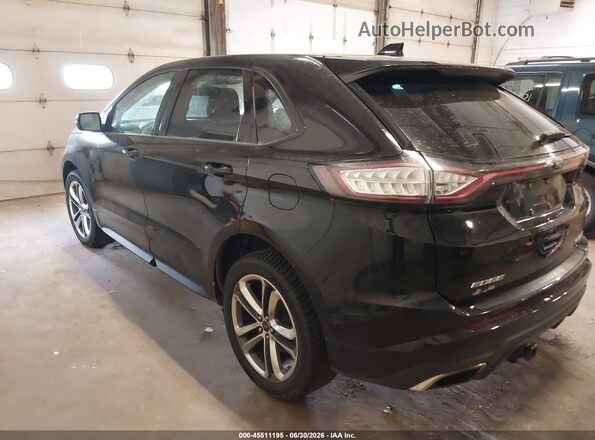 2FMPK4AP5GBB99112 2016 FORD EDGE Black უკანა მარცხენა