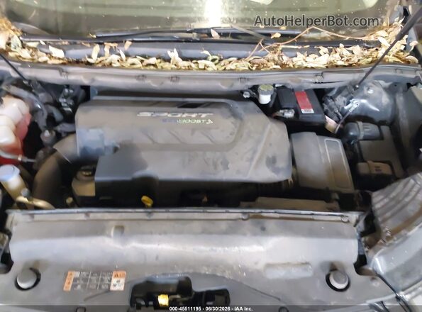 2FMPK4AP5GBB99112 2016 FORD EDGE Black უკანა ხედი