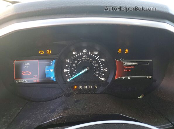 2FMPK4AP5HBC20459 2017 FORD EDGE Black 