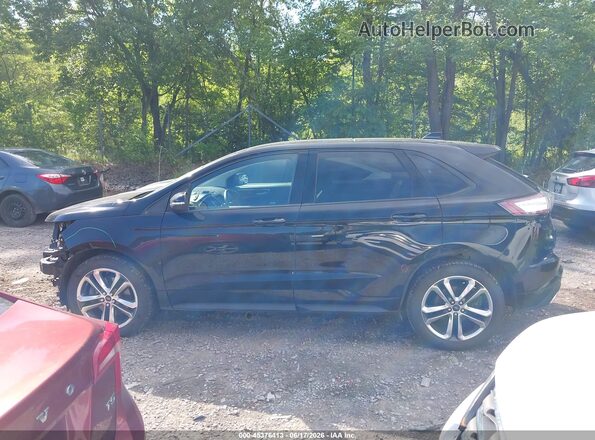 2FMPK4AP5JBB55456 2018 FORD EDGE Black Widok wnętrza 360 stopni