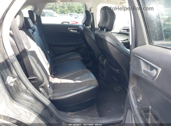 2FMPK4AP5JBB55456 2018 FORD EDGE Black Widok naklejki z numerem VIN