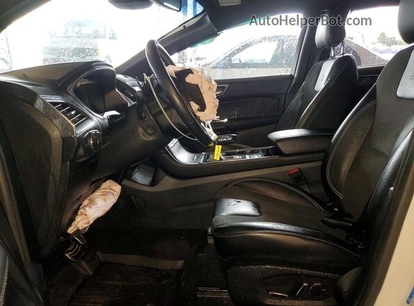2FMPK4AP5KBB25813 2019 FORD EDGE Белый Вид салона спереди