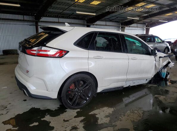 2FMPK4AP5KBB25813 2019 FORD EDGE Белый Задняя правая четверть