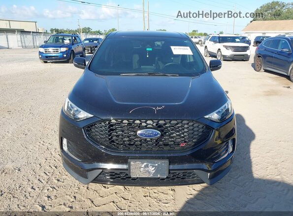 2FMPK4AP5NBA20144 2022 FORD EDGE Black Widok zestawu wskaźników