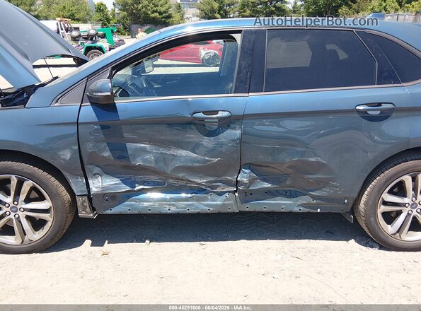 2FMPK4AP6GBB91472 2016 FORD EDGE Teal წინა ხედი