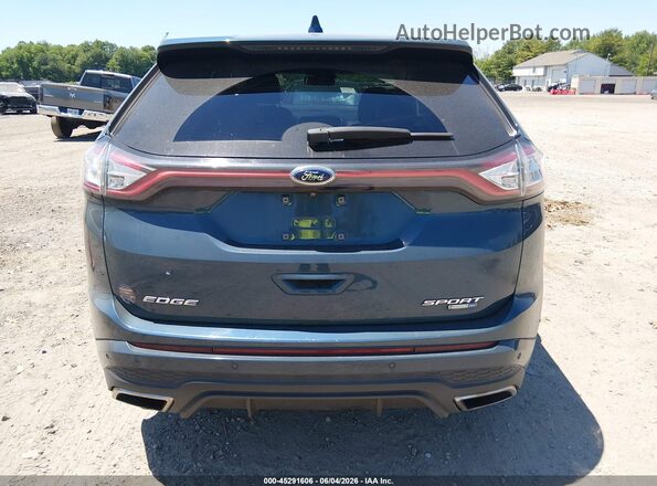2FMPK4AP6GBB91472 2016 FORD EDGE Teal 