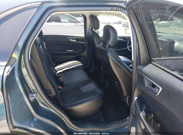 2FMPK4AP6GBB91472 2016 FORD EDGE Teal VIN კოდის სტიკერის ხედი